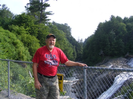 Lonnie at Gorge in Vermont Trip