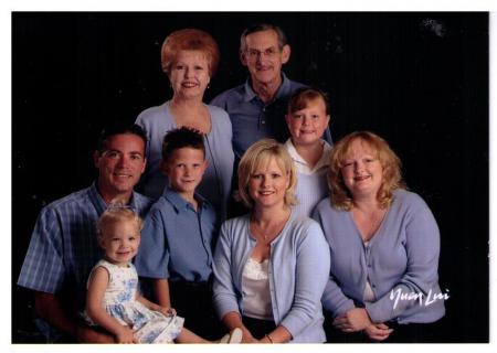 My wife, daughters,son-in-law, grandkids--2005