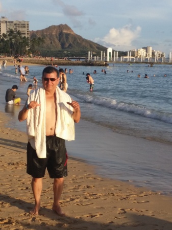 HAWAII 2014.   WAIKIKI BEACH