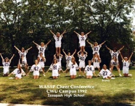 Issaquah High '92-'93 Cheer Team, Issaquah, WA