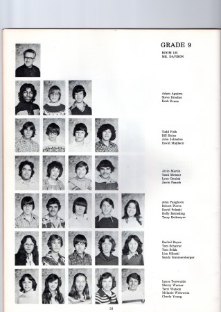 Mr. Bulkow Homeroom 1978