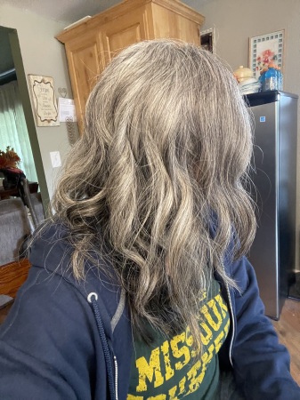 Gray hair is ok!