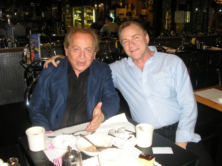 ME AND FRIEND JACKIE MASON AT DINNER