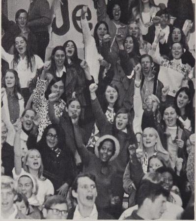 Class of 1973 at Pep Rally (1971-72) Yb Pic
