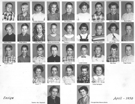 George Pearson's album, Ensign Elementary 1956-60