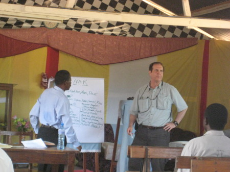 Teaching Pastors in Tanzania