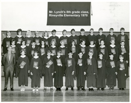 Mr Lynch's 1970 Rineyville Elem 8th grade