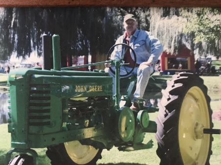 Back at the farm with one of my restored JD’s