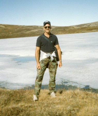 Hiking above the Arctic Circle in Greenland 