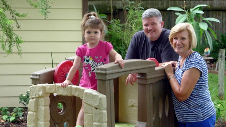 Son Scott with daughter Whitney