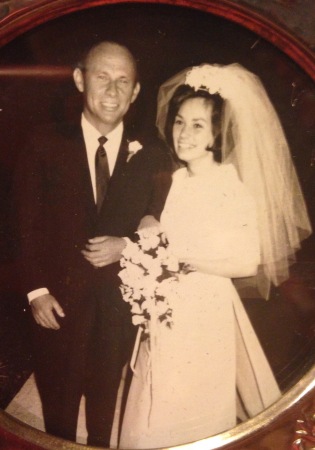 The Hubby and me 4/25/1969