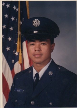 Me at Air Force Basic Training