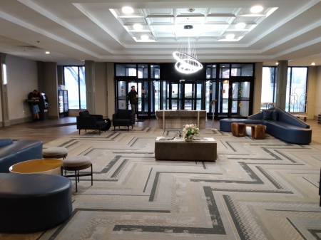 Lobby of the M Hotel Buffalo 04/11/2024 🏨