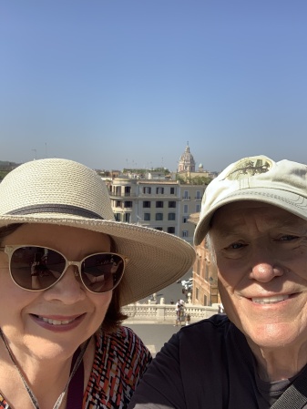 Top of Spanish Steps, Rome