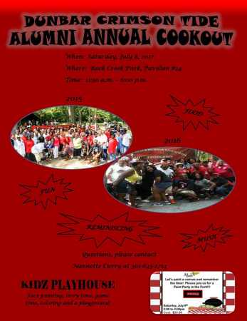 Nannette Curry's album, Dunbar Alumni 3rd Annual Cookout