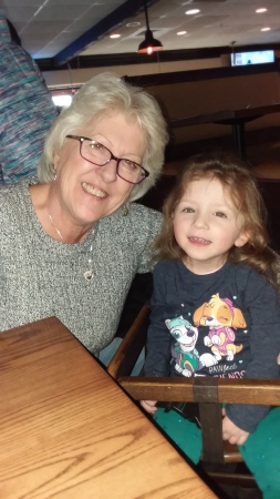 Me and granddaughter 2019 Feb
