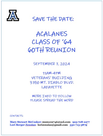 Acalanes High School Reunion
