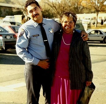 Police Academy 12/18/1989 with Mom