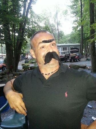 Mustache Party at camper 2013