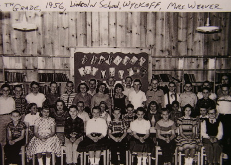 6th Grade, Lincoln Sch., Wyckoff, 1956