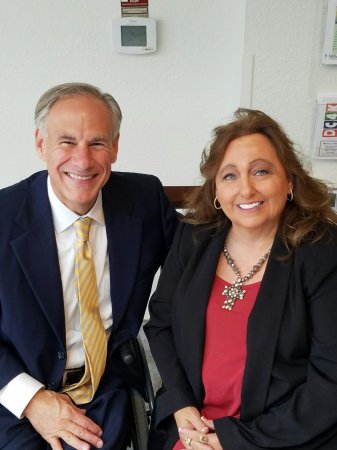 Pictured with our great Texas Governor Abbott