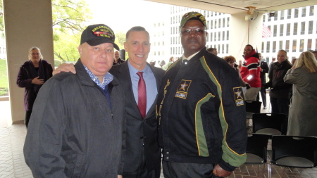 Three Military Veterans