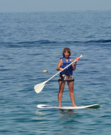 Life is an adventure - Today I mastered the standup paddleboard