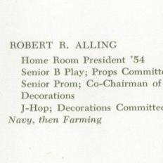 Robert Alling's Classmates profile album