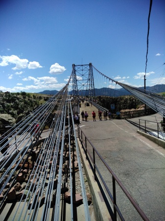 The Royal Gorge Canyon Bridge