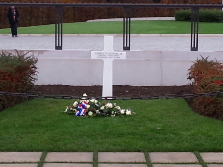 George S Patten grave site