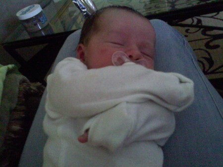 FREAT-NIECE BABY SHEA ~4 DAYS OLD