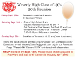 50th Waverly High School 1974 Class Reunion Dinner reunion event on Sep 28, 2024 image