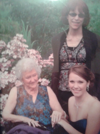 Three generations: Ethel, Jodie and me 
