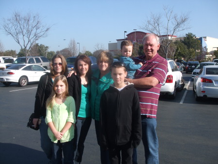 My wife JoAnn,2daughters and grandkids