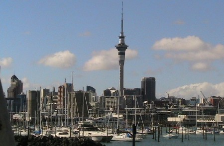 Aukland Harbor, New Zealand