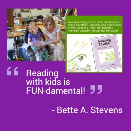Reading with kids is FUN-damental!