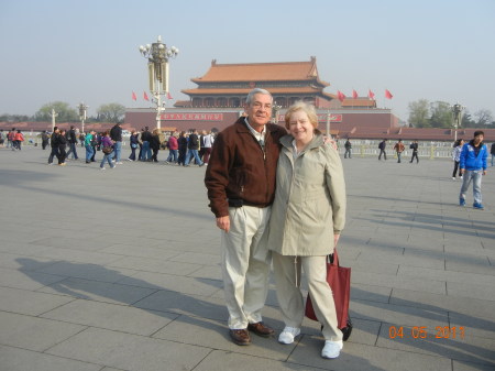 Tiananmen Sq. facing Forbidden City