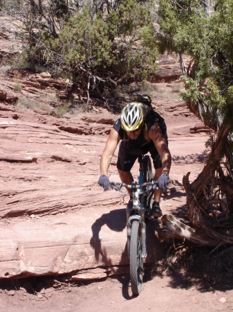 Tech riding at Fruita, CO