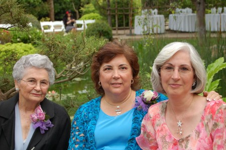 Mom, Betty and me