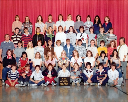 1977 Mt. View Class Photo