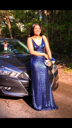 My daughter  on prom night.. so proud of her🤗