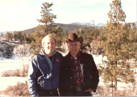 With Dad in Pagosa Springs
