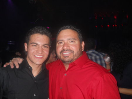 My Son Christian & I celebrating his 21st bday