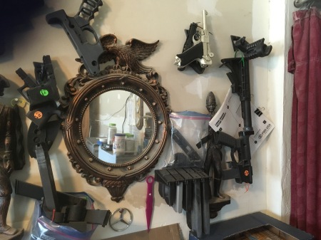 Ghost gun wall!