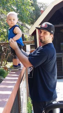 Son, Jeff and grandson Landen