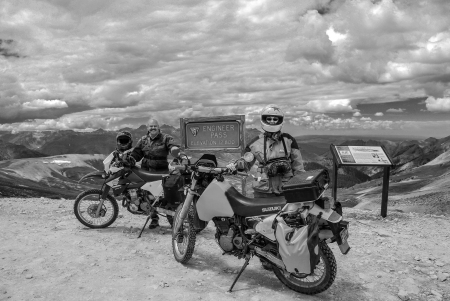 Dirt biking in the Rockies