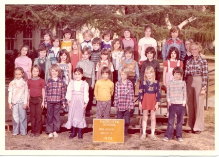 Miss Brock’s 2nd Grade Class of 1975