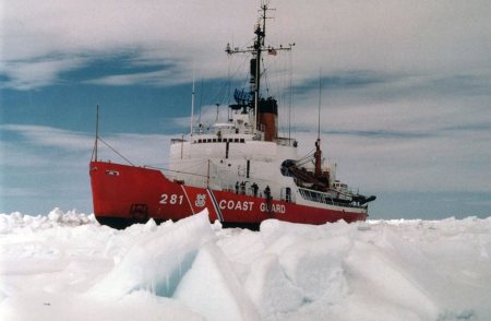 U.S. Coast Guard Cutter Westwind (WAGB 281).