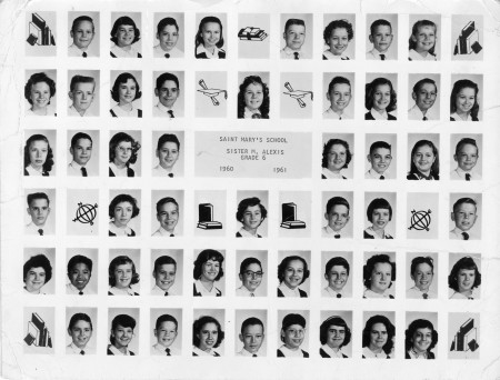 Mark Nucker's album, 1960-1961 Class Picture