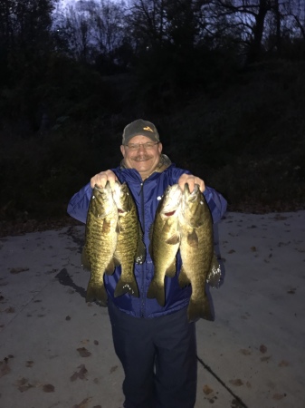 November Smallies on the Shenandoah River! 